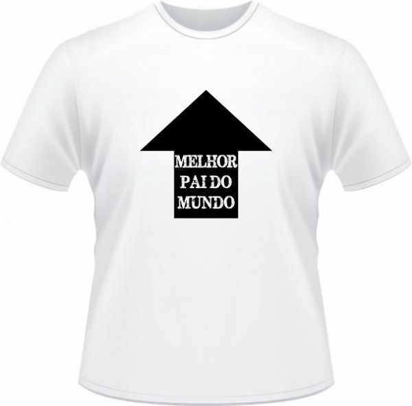 Camiseta Melhor Pai do mundo