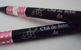 Caneta personalizada chá de bebê